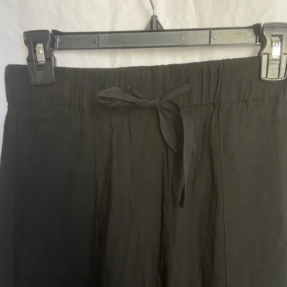 Aritzia Babaton Boho Linen Pants Lightweight Summer Trousers Relaxed Fit Size S